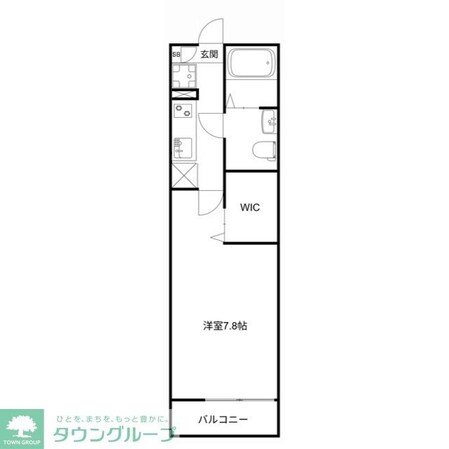 MQuarto福生の物件間取画像